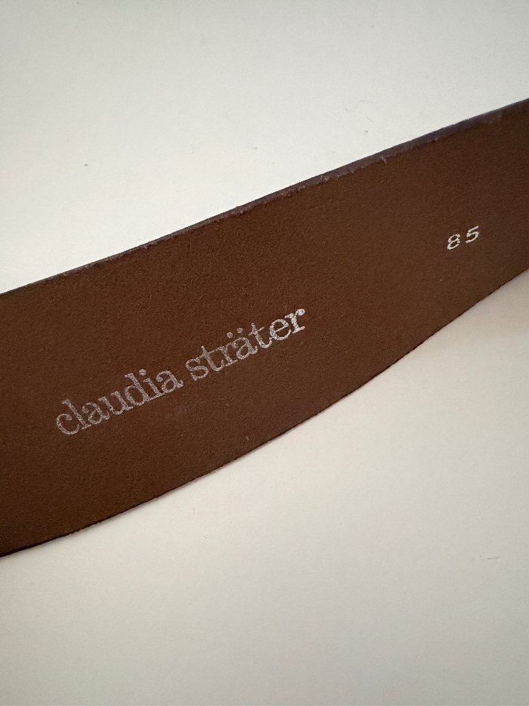 Claudia Strater riem 85, Zwart, 90 tot 100 cm, Ophalen of Verzenden, Zo goed als nieuw