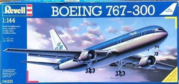 Revell Boeing 767-300 KLM Modelbouwdoos 1:144, 1:144 tot 1:200, Revell, Nieuw, Ophalen of Verzenden