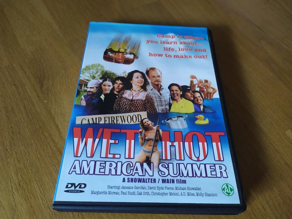 Wet Hot American Summer, Vanaf 6 jaar, Ophalen of Verzenden, Zo goed als nieuw, Actiekomedie