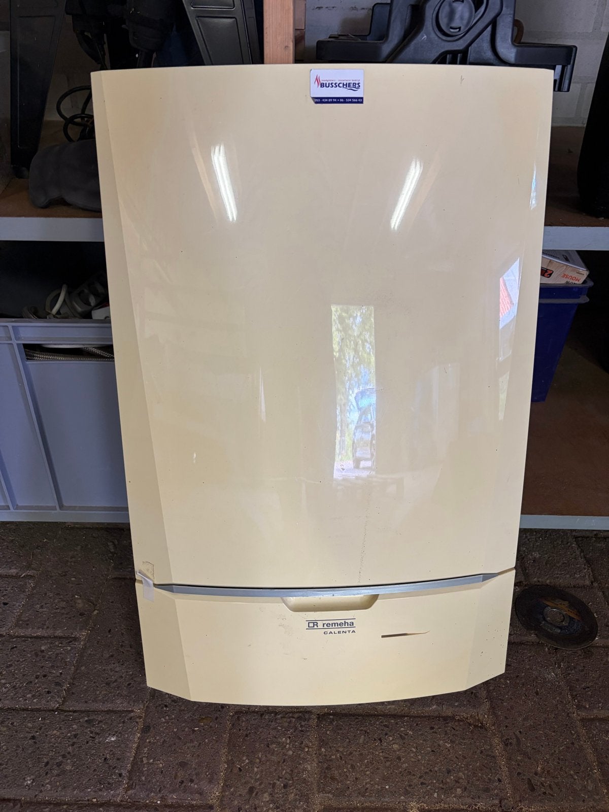Gebruikte Remeha Calenta CV-ketel, Ophalen, 30 tot 80 cm, Gebruikt, Cv-ketel of Combi-ketel