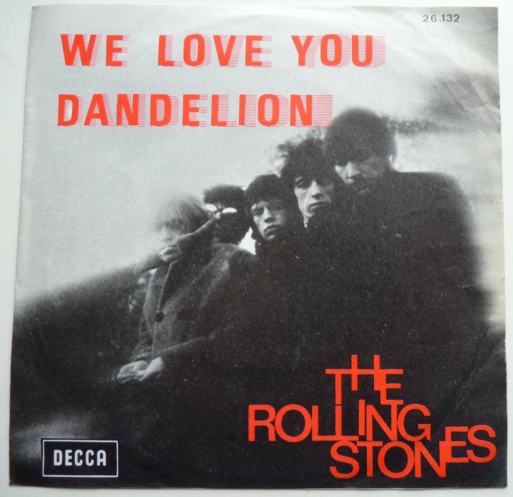 B4 rolling stones we love you BEL67 €25 , Gebruikt, 7 inch, Single, Ophalen of Verzenden