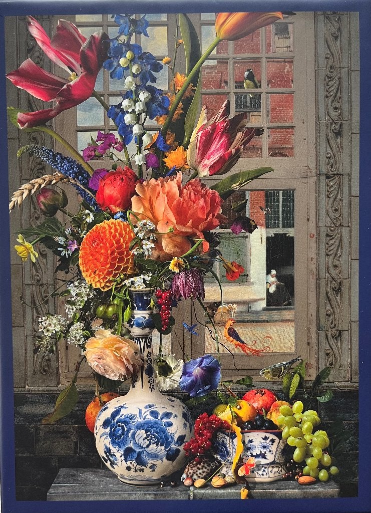 flower pieces, Ophalen of Verzenden, 500 t/m 1500 stukjes, Zo goed als nieuw, Legpuzzel