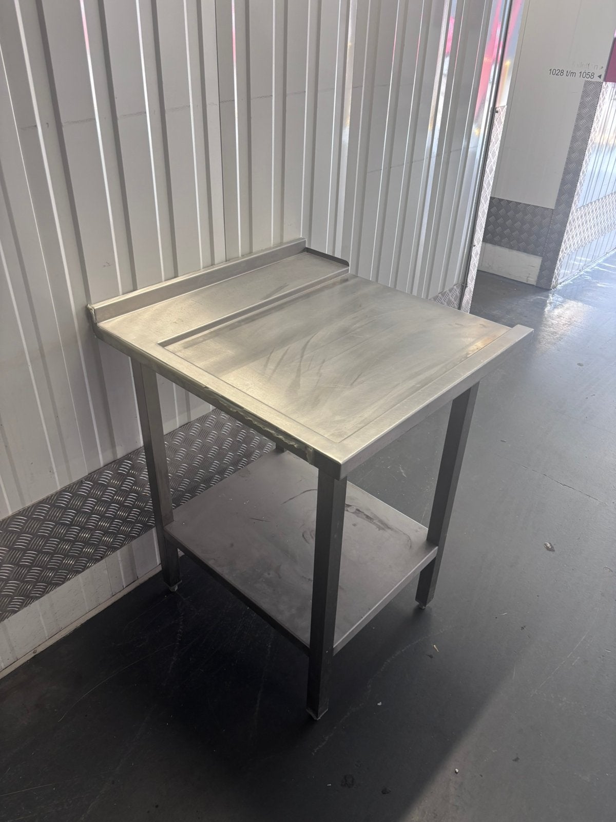 Doorschuiftafel Horeca Vaatwasser RVS ZWARE KWALITEIT, Ophalen
