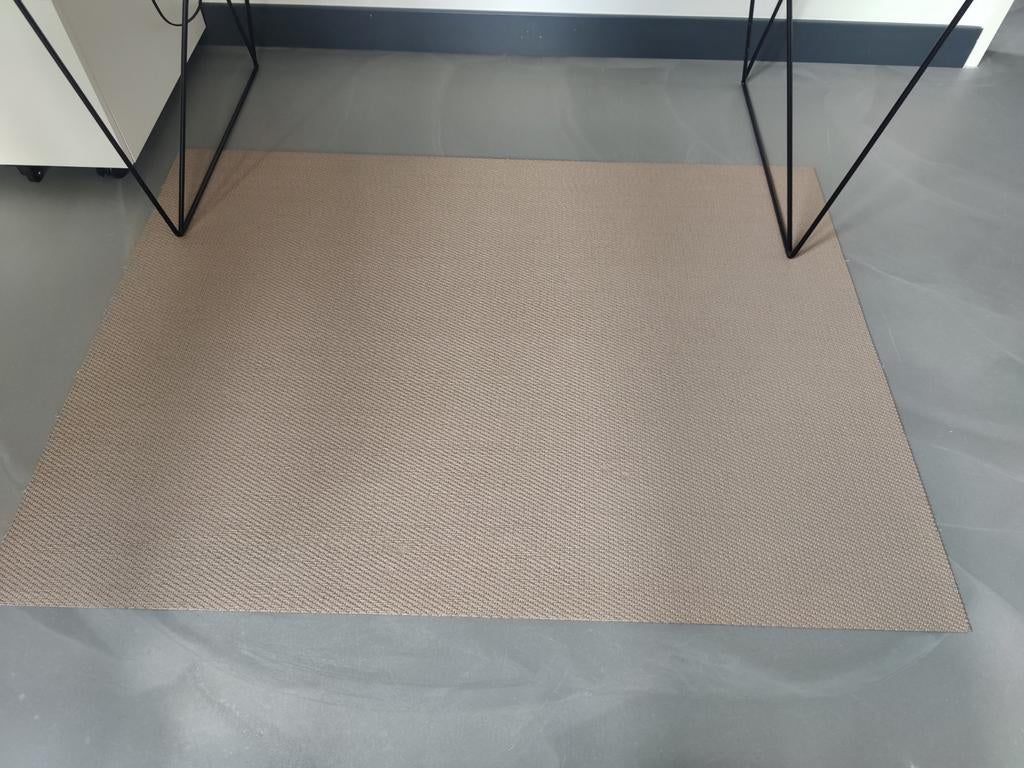 Bureaumat. Roze vloerkleed 122x90, Ophalen of Verzenden, Zwart, 200 cm of meer