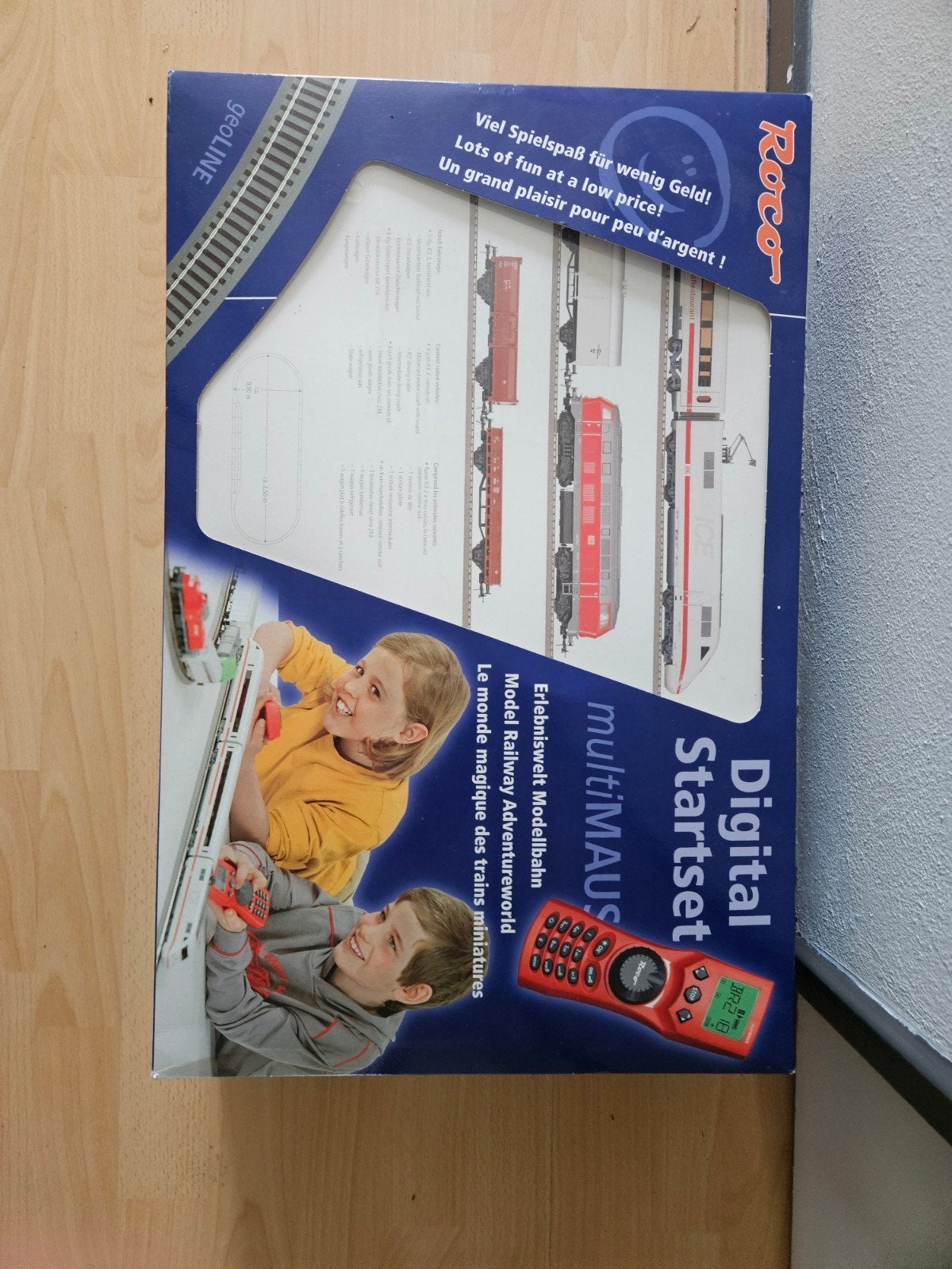 Roco Digital Startset met ICE en goederentrein, Hobby en Vrije tijd, Modeltreinen | H0, Treinset, Gelijkstroom, Ophalen of Verzenden