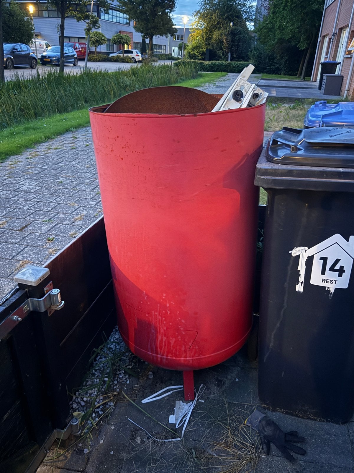 Boiler vat, 150 liter of meer, Ophalen of Verzenden, Zo goed als nieuw