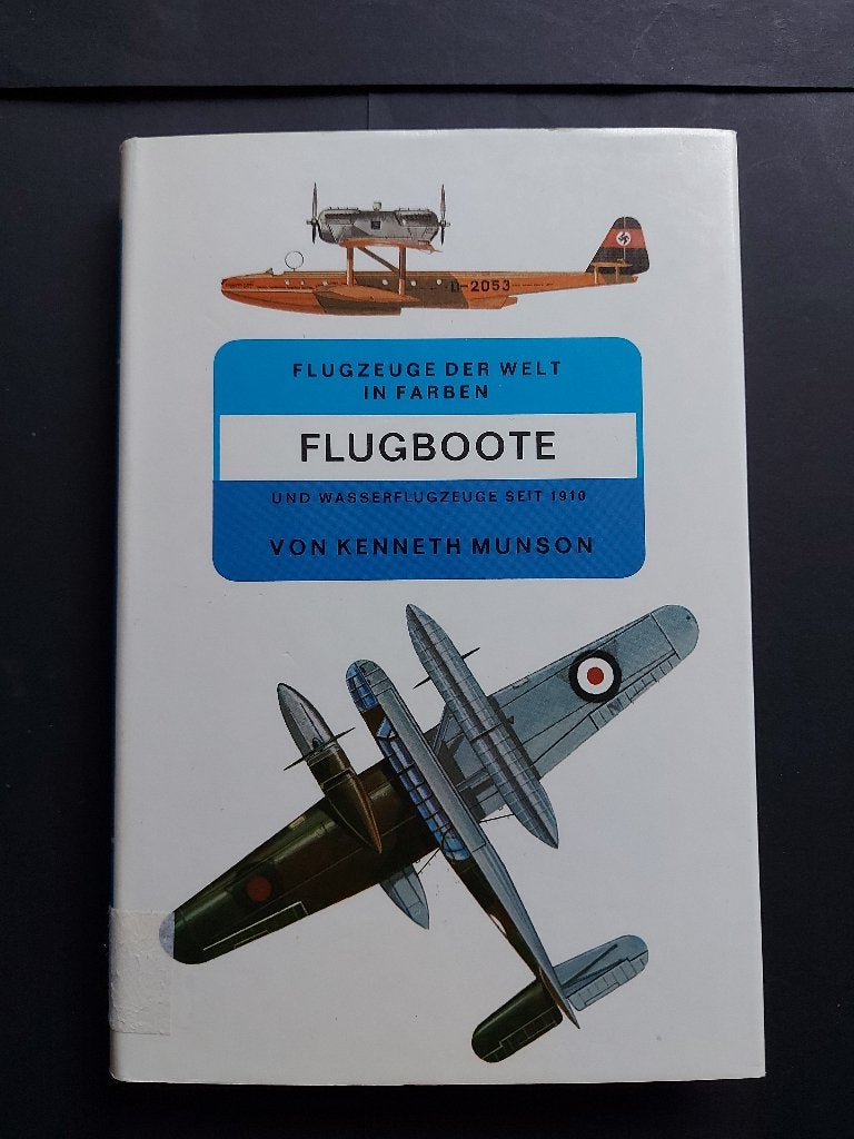 Boekje Flugboote (BK539), Ophalen of Verzenden, Gebruikt, Boek of Tijdschrift