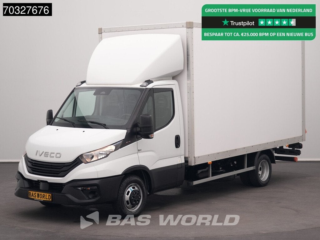 Iveco Daily 35C16 3.0L Laadklep NEW MODEL Dubbellucht 160PK, Auto's, Stof, Gebruikt, Euro 6, 4 cilinders