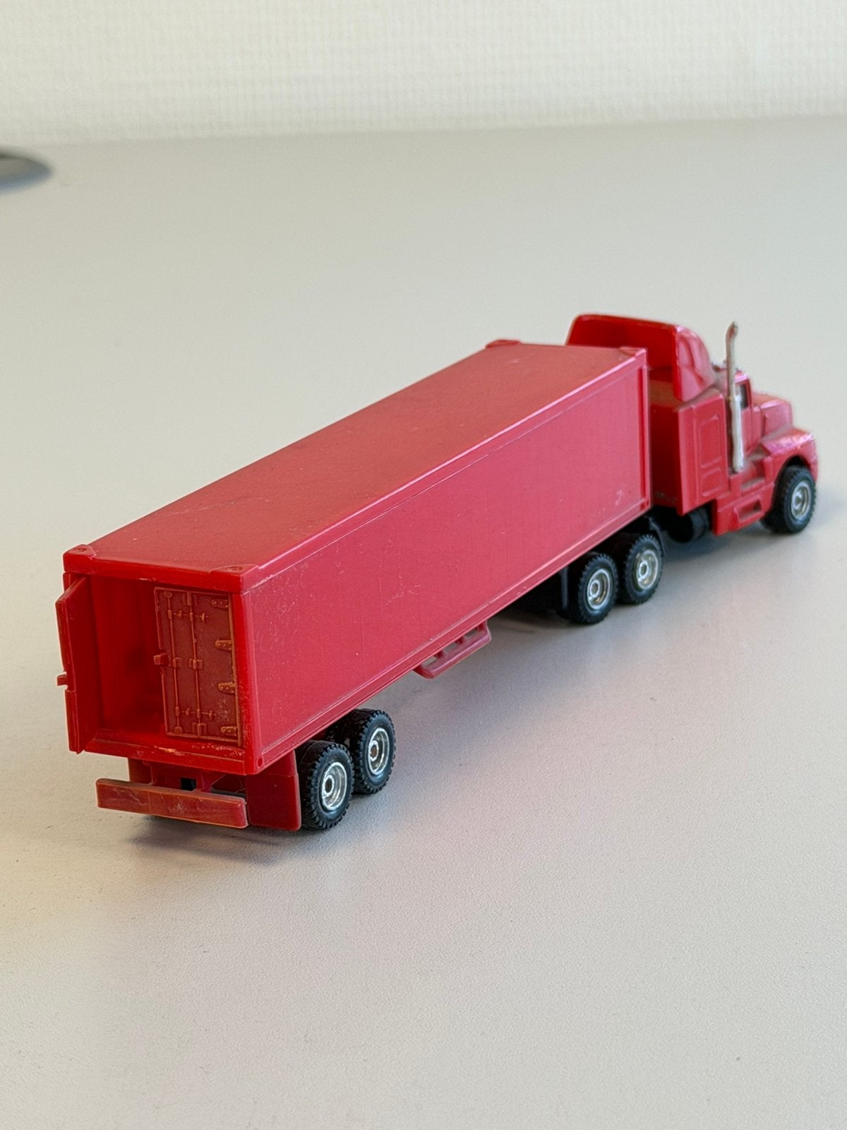 Vintage Speelboom Truck Vrachtwagen met Oplegger modelbouw, P, P, P, Ophalen of Verzenden