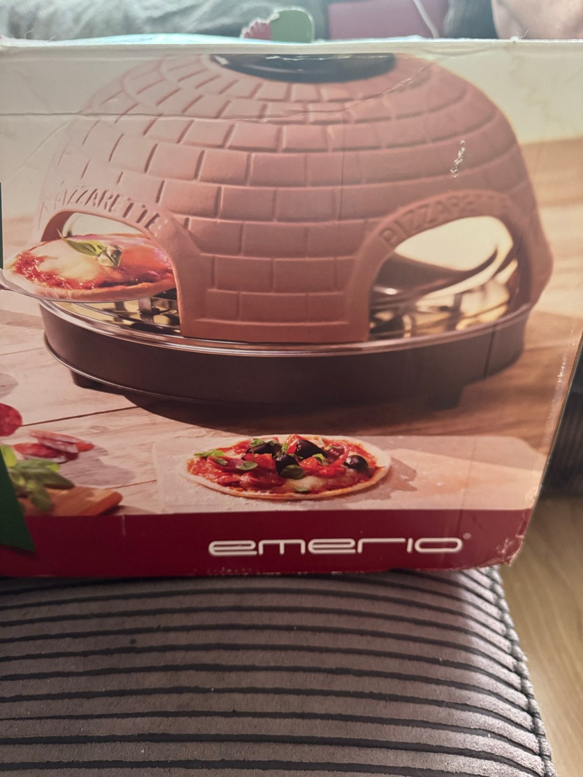 Pizzarette voor 4 personen - Emerio Original, Ophalen of Verzenden, Gebruikt