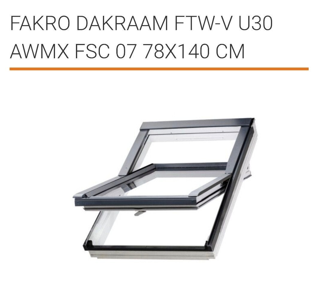 dakraam fakro (nieuw), Doe-het-zelf en Verbouw, Minder dan 80 cm, 120 tot 160 cm, Nieuw, Ophalen of Verzenden