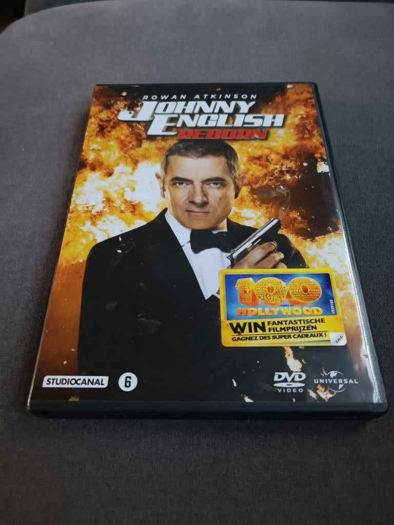Johnny English reborn - dvd, Ophalen of Verzenden, Zo goed als nieuw, Actiekomedie