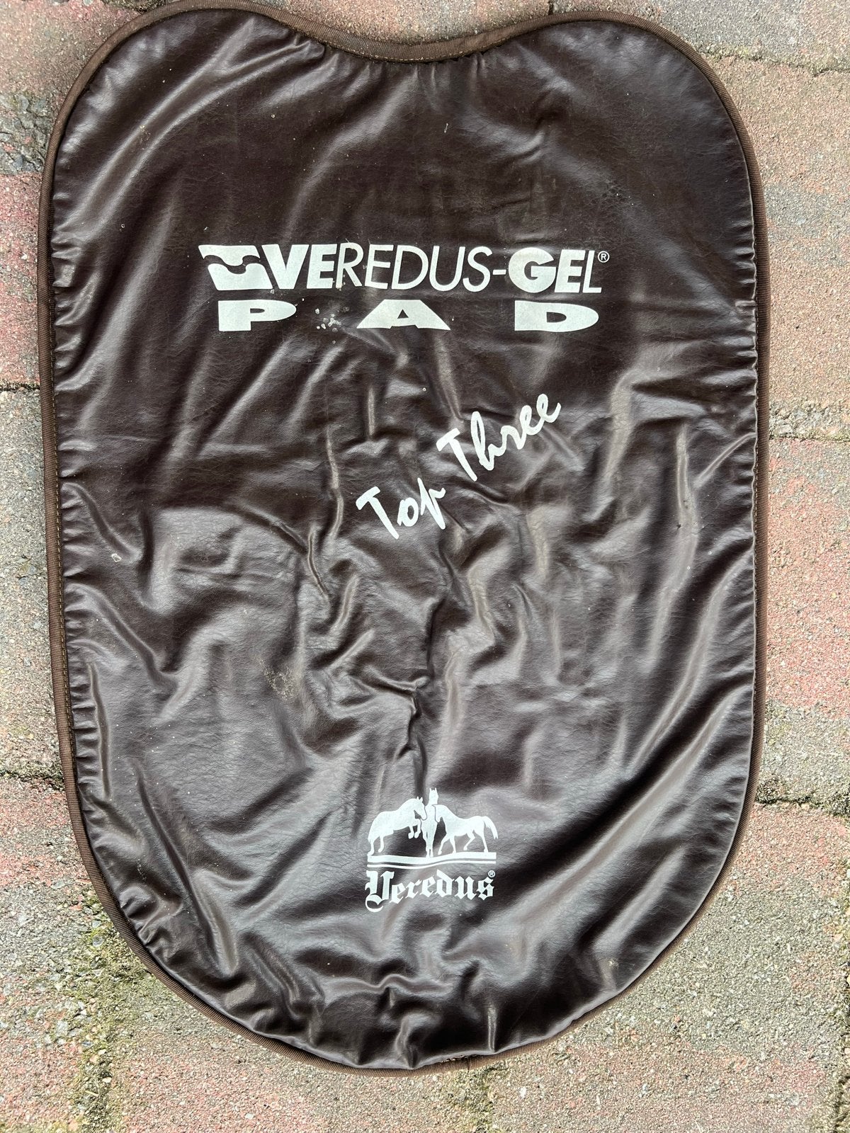 Nette Veredus Gel Pad (Zadelonderlegger) – Bruin, Ophalen of Verzenden, Gebruikt