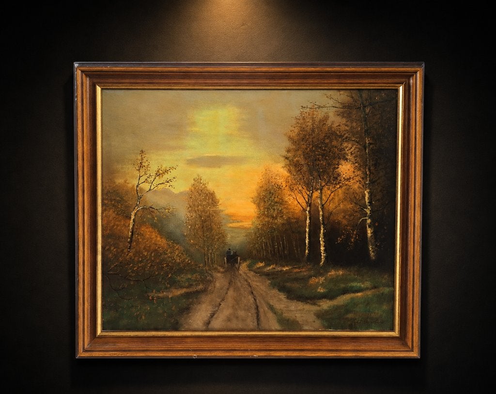 Goodbye, Antiek en Kunst, Kunst | Schilderijen | Klassiek, Doek, Realistisch, Bijzondere lijst, Ophalen of Verzenden