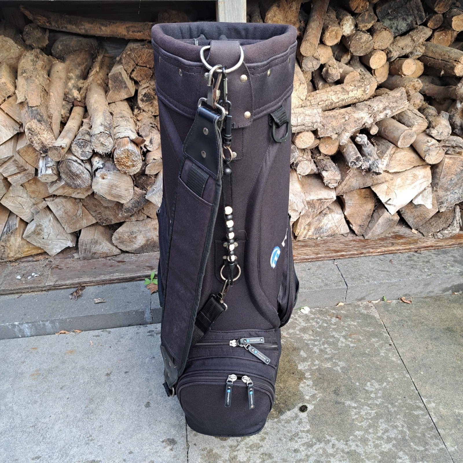 Memphis golftas met Imax golftrolley, Sport en Fitness, Golf, Ophalen, Gebruikt, Golfkar