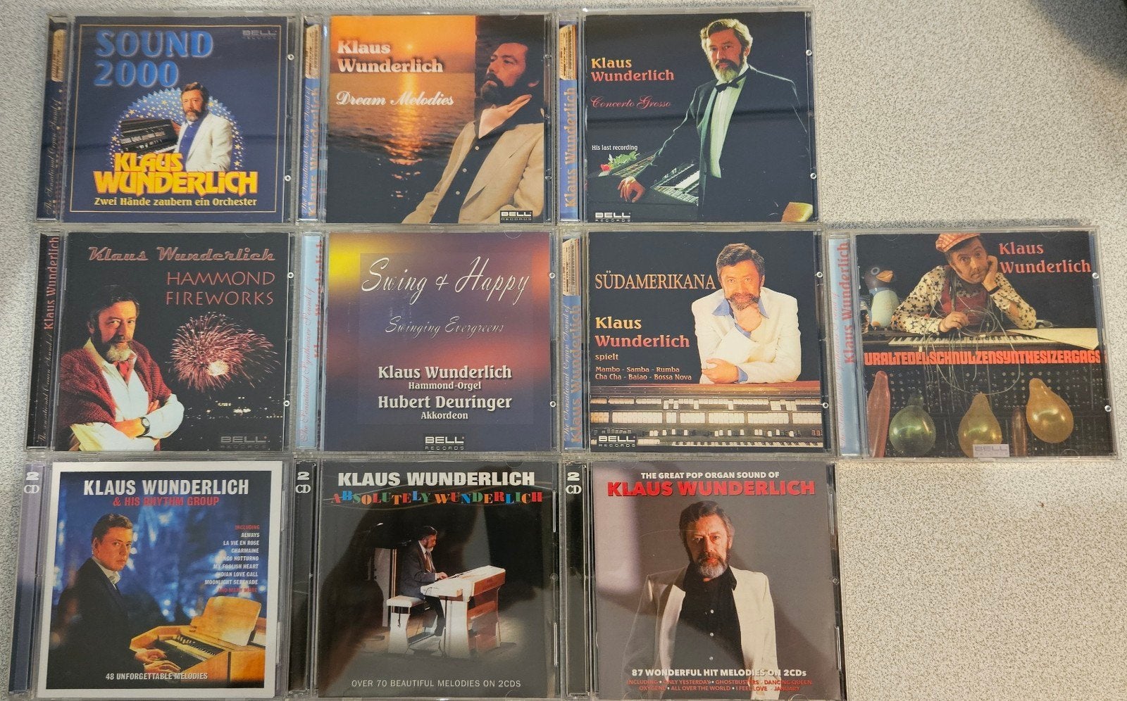 Klaus Wunderlich CD Collectie - 22 Albums, Ophalen, Gebruikt