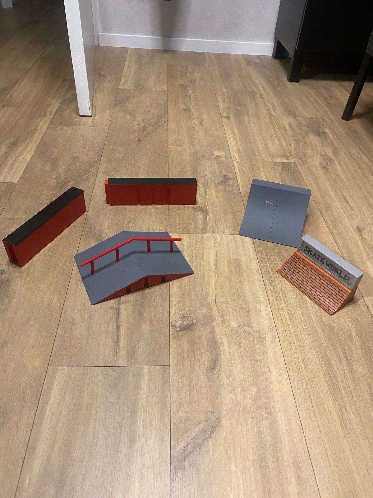 Skatepark onderdelen voor fingerboard, Ophalen, Gebruikt, Jongen of Meisje