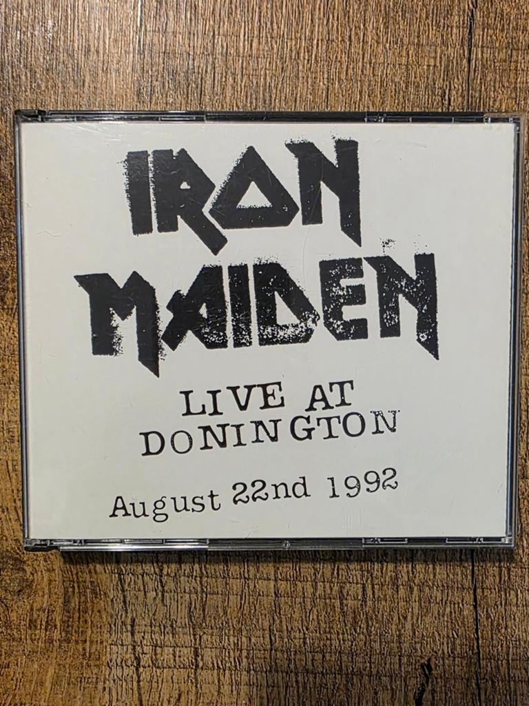 Iron Maiden "Live at Donington", Ophalen of Verzenden, Zo goed als nieuw