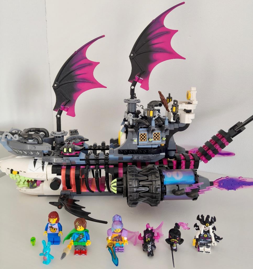 LEGO Dreamzzz Nightmare Shark Ship - 71469, Gebruikt, Lego, Ophalen of Verzenden, Compleet