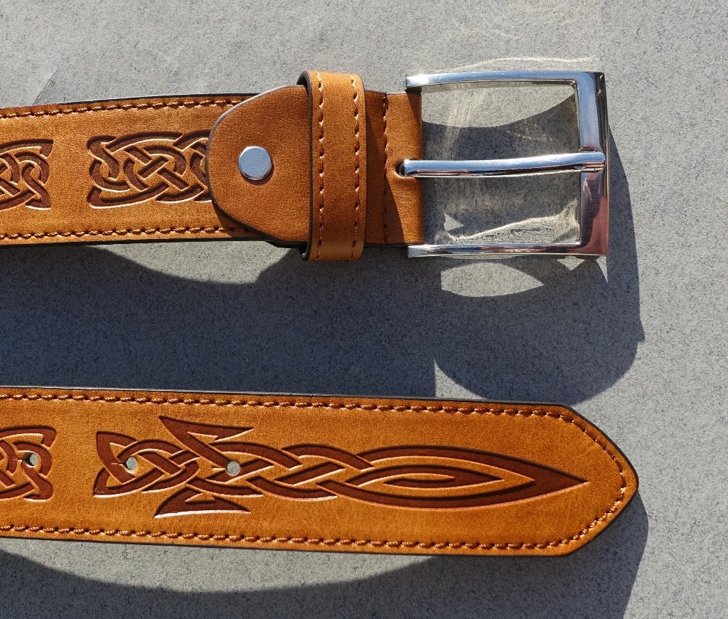 western riem 002-01 / 110 x 3,8 cm - voor heren of dames, Bruin, Geen merk, Nieuw, Riem of Ceintuur