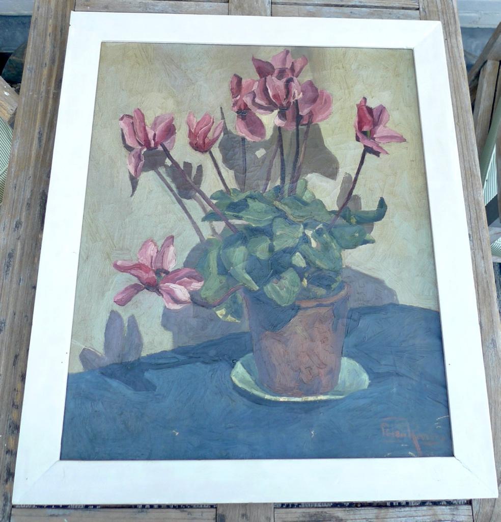 olieverfschilderij Peter Roovers, Antiek en Kunst, Kunst | Schilderijen | Klassiek, Ophalen of Verzenden