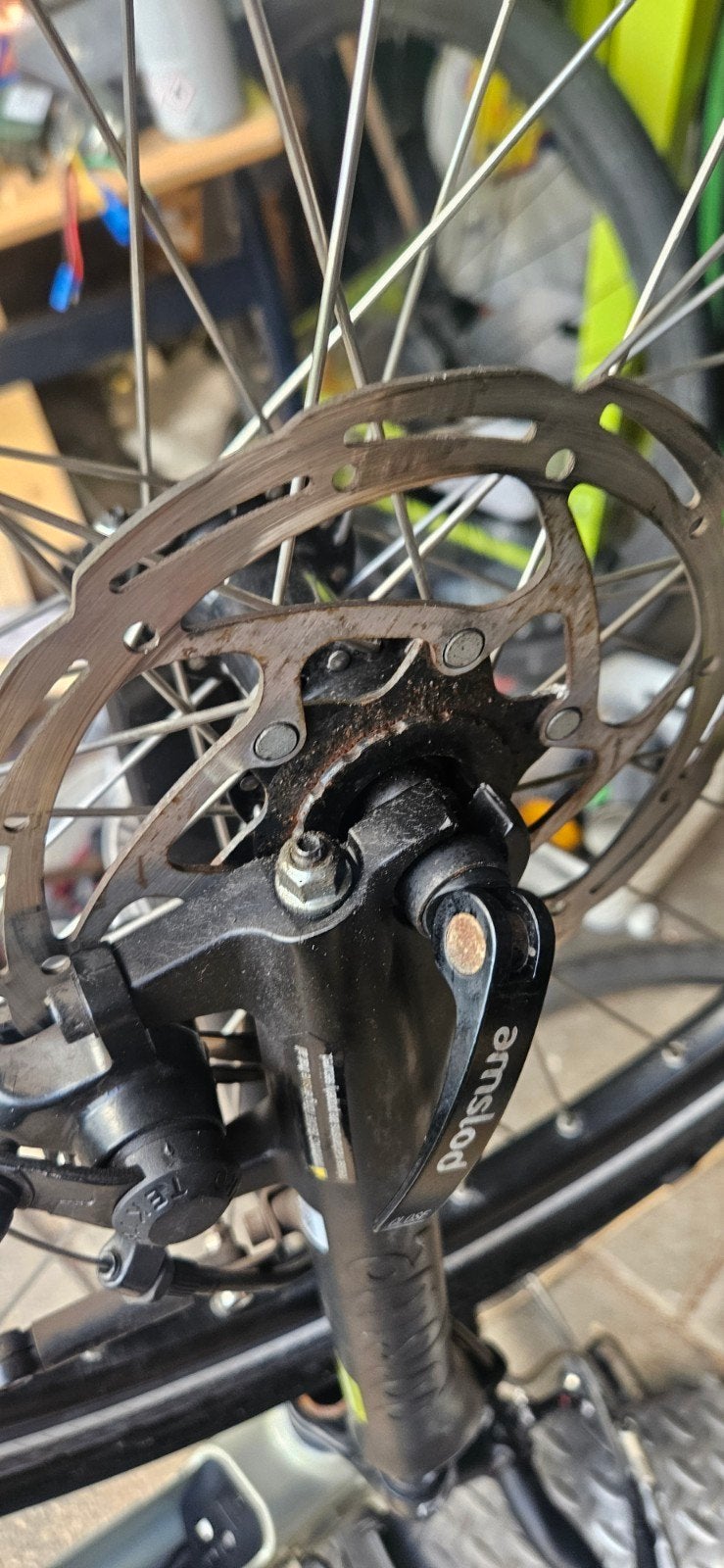 Amslod Denton E-LV onderdelen (motor defect), Ophalen of Verzenden, Gebruikt, Elektrische fiets, Amslod