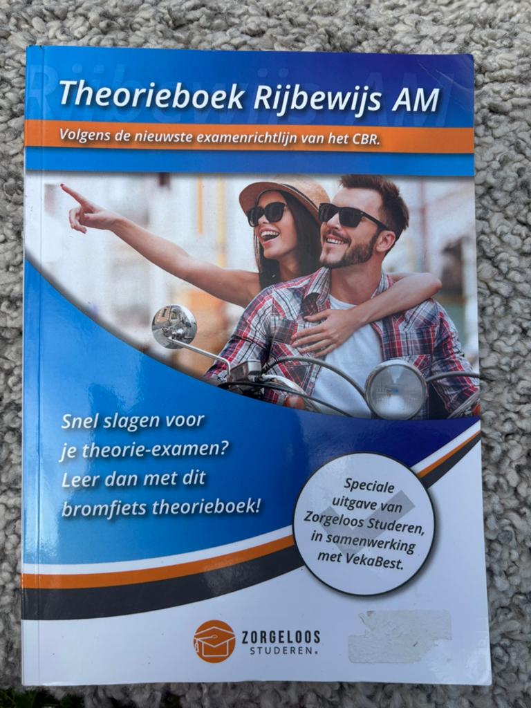 theorie boek rijbewijs AM, Ophalen of Verzenden, Alpha, Zo goed als nieuw, Niet van toepassing