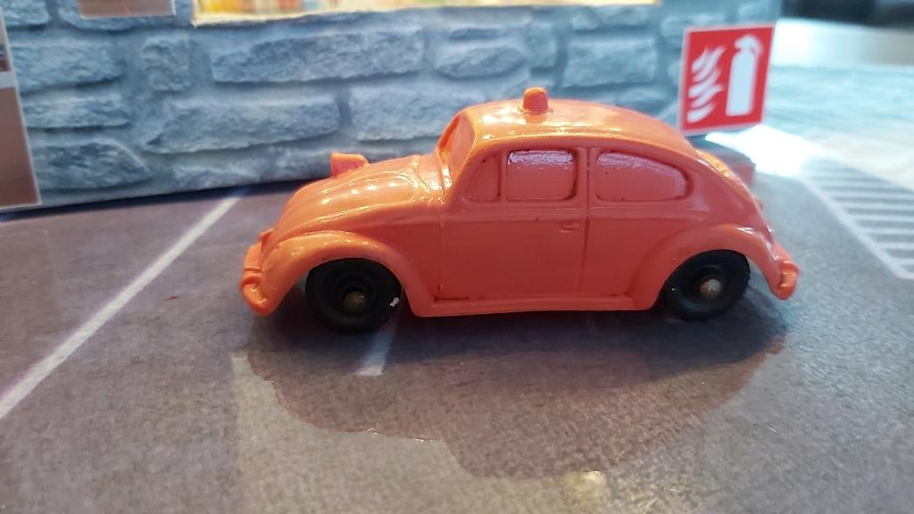 Tomte 1963 Laerdal Noorwegen uit de jaren 60. (N-13, Hobby en Vrije tijd, Modelauto's | 1:43, Ophalen of Verzenden, Gebruikt, Auto