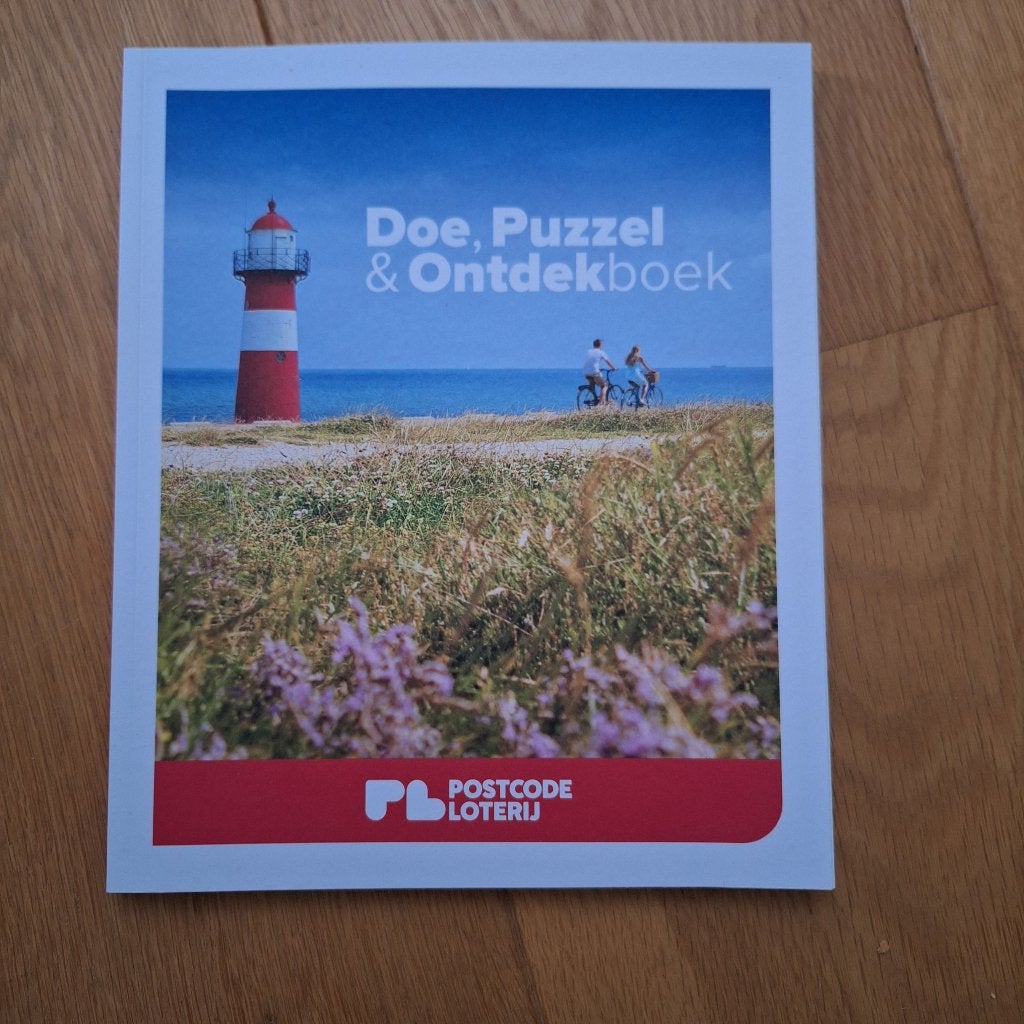 Doe, Puzzel & Ontdekboek Postcode Loterij, Ophalen of Verzenden, Minder dan 500 stukjes, Nieuw, Puzzelboek