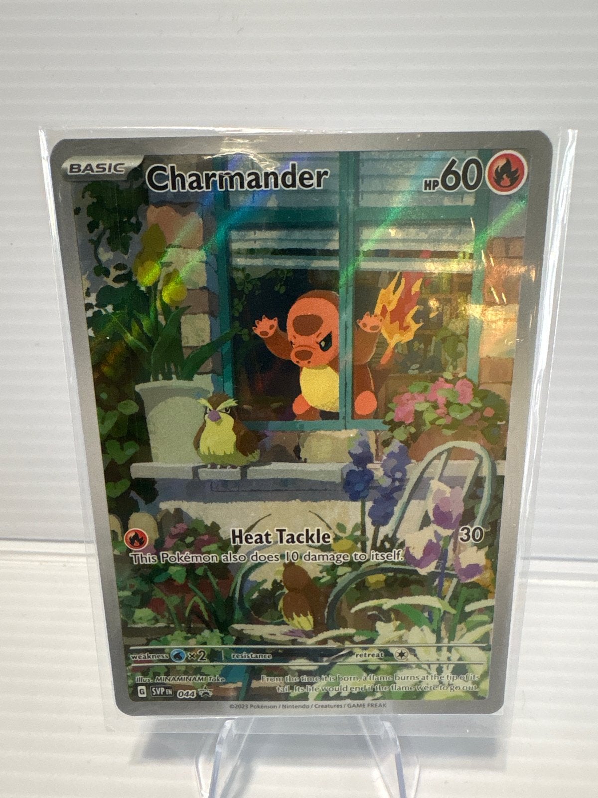 Charmander 044 Black Star Promo sealed Kaart NM, Ophalen of Verzenden, Zo goed als nieuw, Losse kaart, Foil