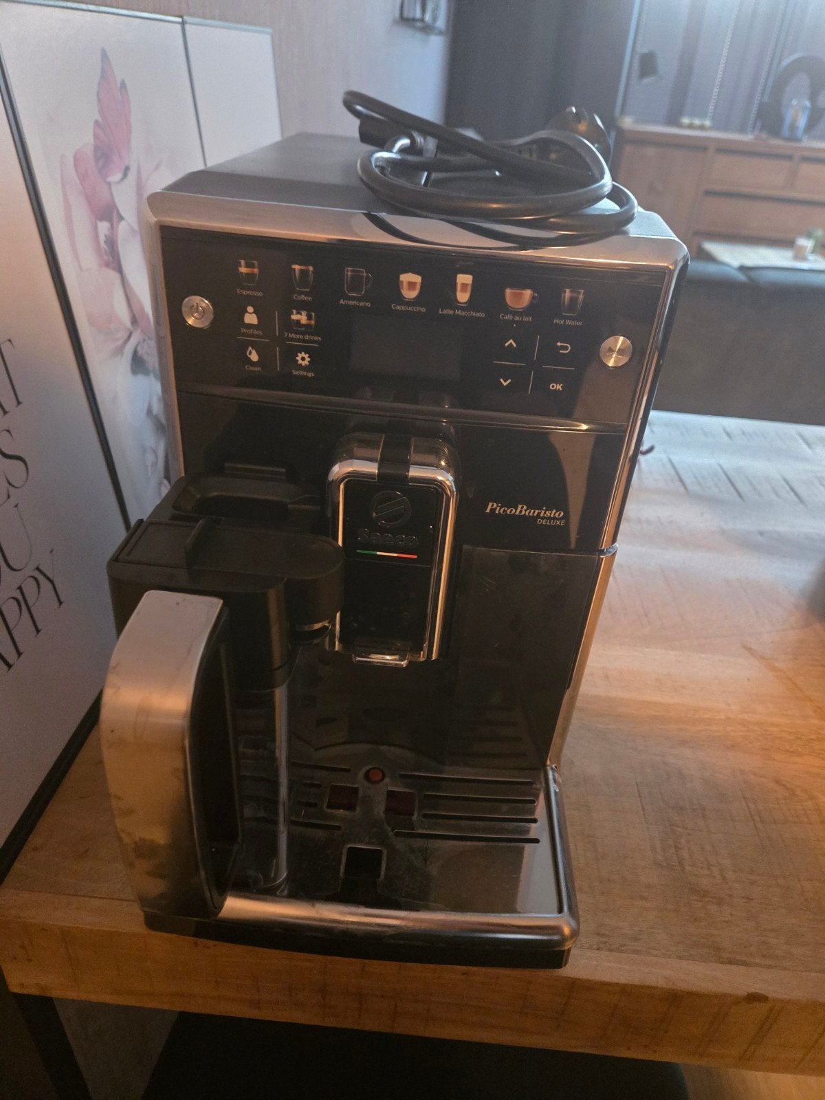 Saeco PicoBaristo Koffiemachine - SME570/10, Ophalen, Gebruikt, 10 kopjes of meer, Koffiemachine