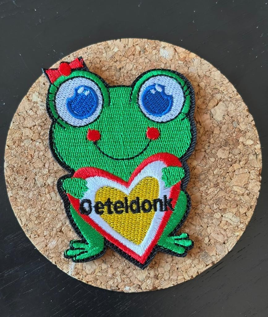 Oeteldonk embleem 50, Verzenden, Zo goed als nieuw