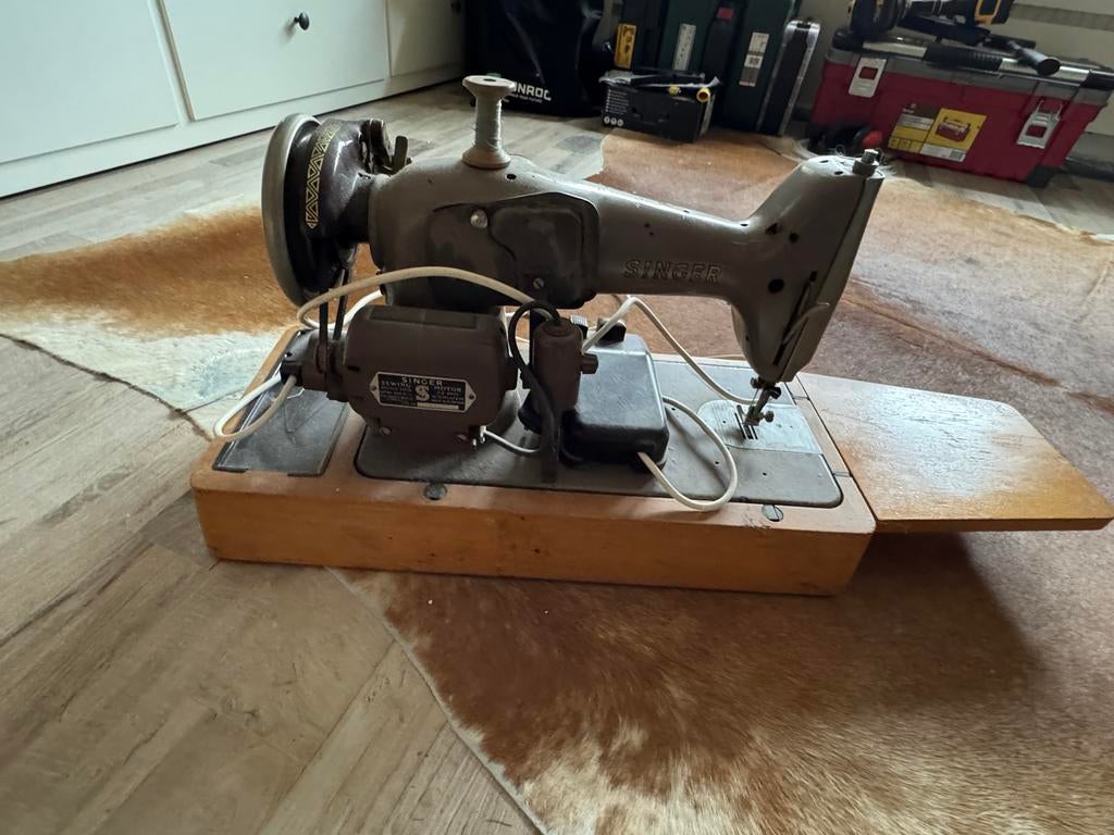 Vintage Singer Naaimachine - Werkend en Compleet, Ophalen of Verzenden