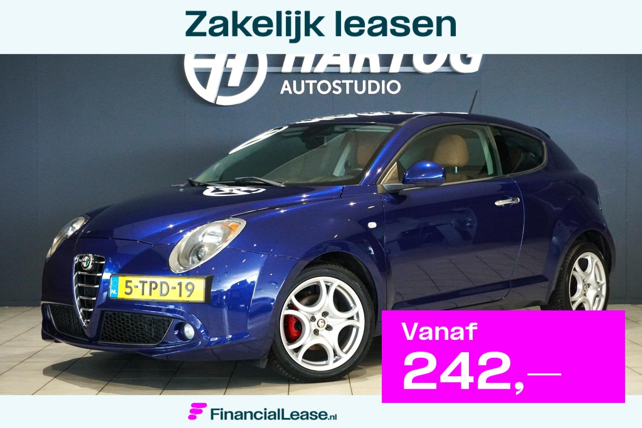 Alfa Romeo MiTo 1.3 JTDm ECO Esclusivo + LEDER / NAVIGATIE /, Voorwielaandrijving, Euro 5, Gebruikt, 4 cilinders