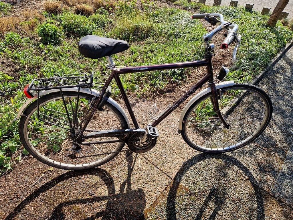 Giant heren fiets, Ophalen, Gebruikt, Giant, Versnellingen