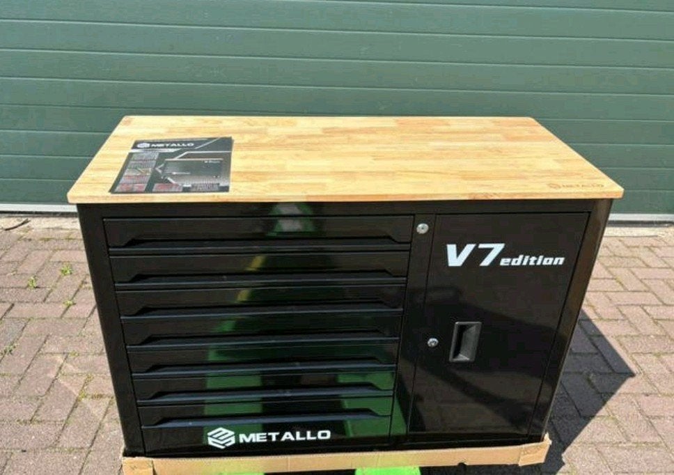 Gereedschapswagen 7 lades vol  metallo v7, Ophalen of Verzenden, Nieuw