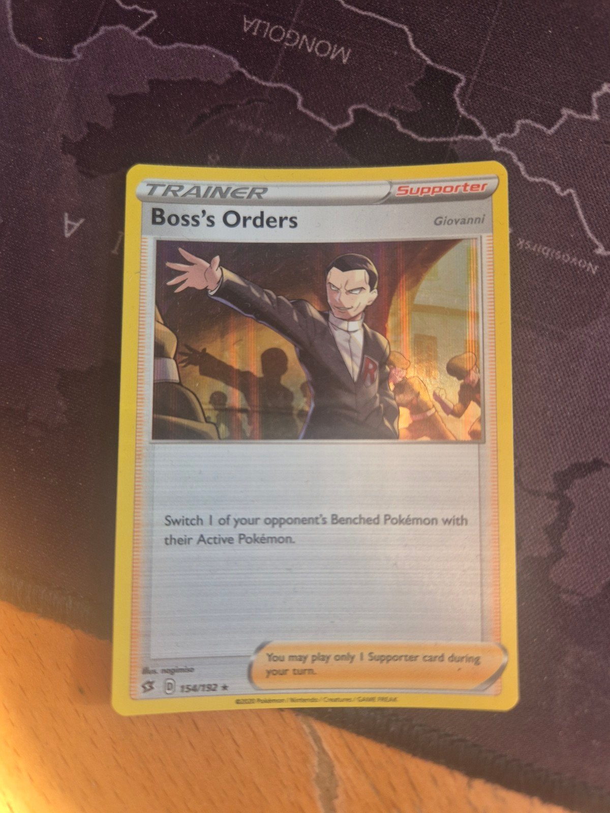 Boss's orders rebel clash, Ophalen of Verzenden, Nieuw, Losse kaart, Foil