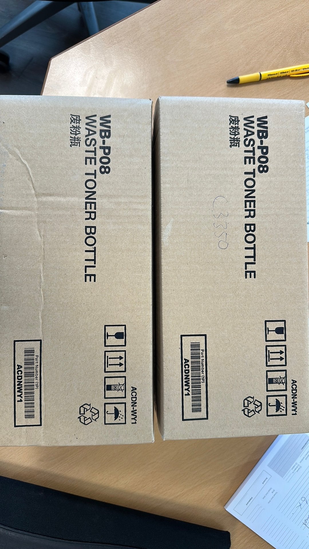 Toner opvangbak konica minolta c3350, Ophalen, Nieuw, Toner