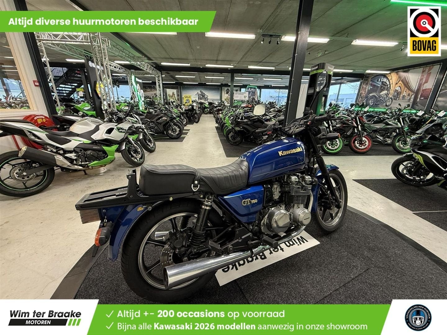 Kawasaki GT 750 (bj 1992) 50,387 km, Motoren, 4 cilinders, Motorrijbewijs A, Bedrijf, Onbekend