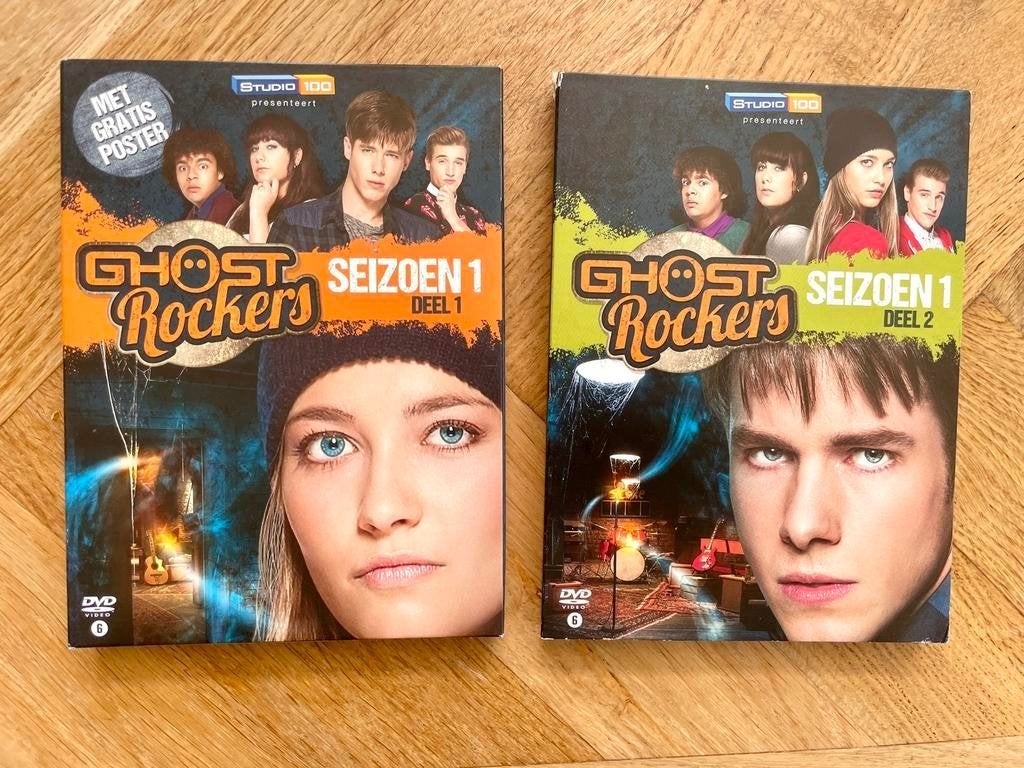 Ghost Rockers - Seizoen 1 compleet op DVD (krasvrij), Cd's en Dvd's, Seizoen 1, Zo goed als nieuw, Vanaf 6 jaar, Actie en Avontuur