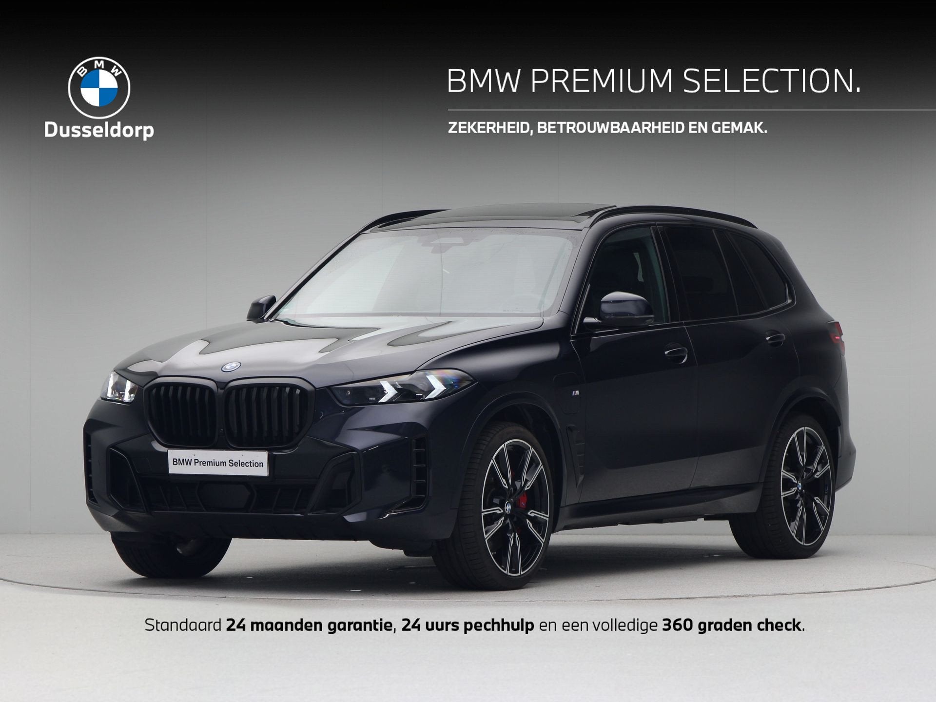 BMW X5 xDrive50e M Sport Pro SoH 100% (bj 2025, automaat), Auto's, Gebruikt, 2395 kg, Met garantie (alle), Overige brandstoffen