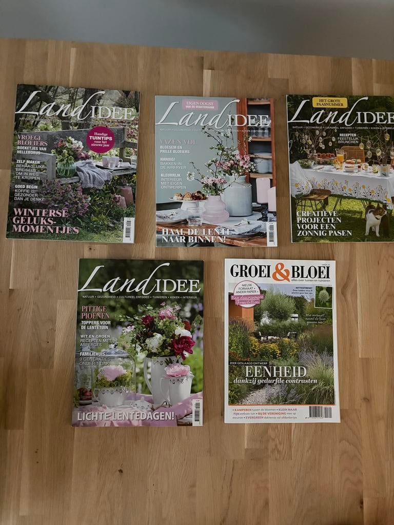 Landidee en Groei & Bloei, Boeken, Tijdschriften en Kranten, Ophalen of Verzenden, Gelezen, Overige typen