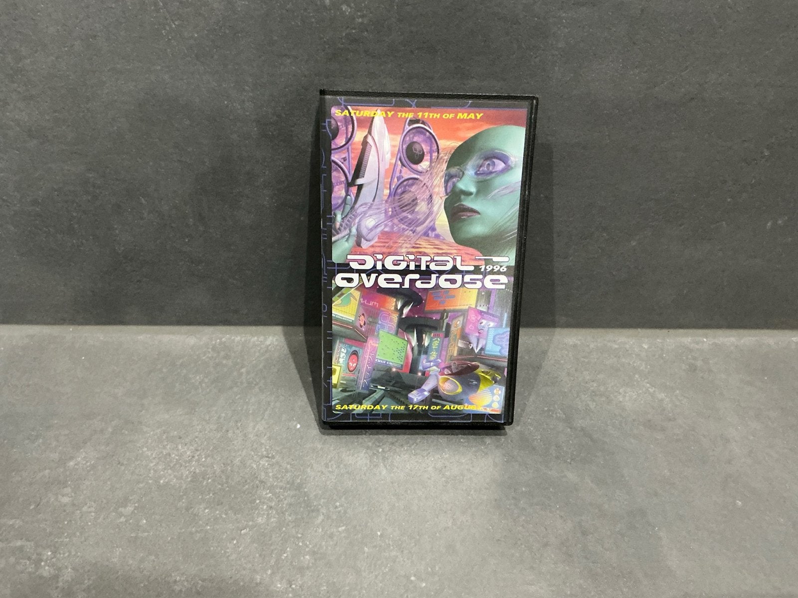 Digital Overdose 1996 VHS - Zeldzame Rave Tape, Alle leeftijden, Ophalen of Verzenden, Zo goed als nieuw, VHS