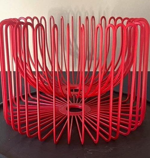 Ikea draadmand vintage Tradig, Schaal, Rond, Ophalen of Verzenden, Zo goed als nieuw