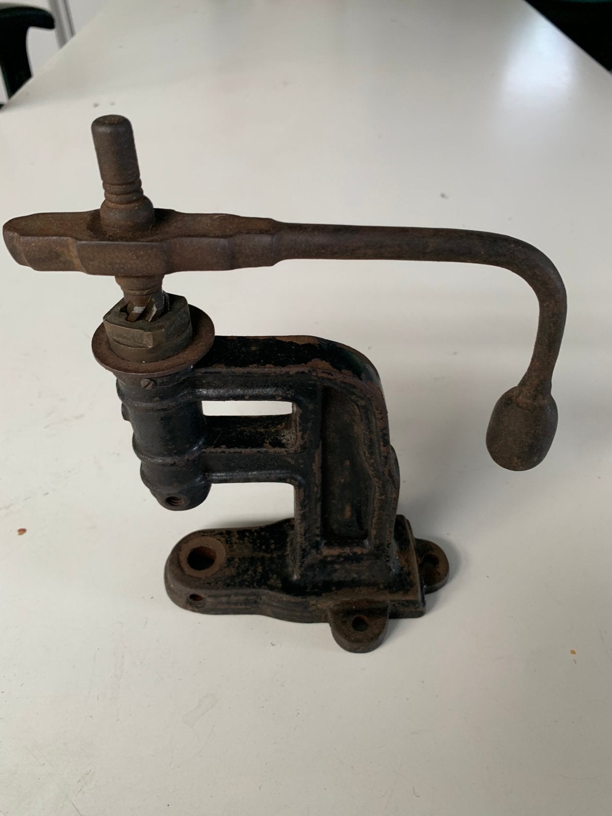 Handpersje vintage, Ophalen