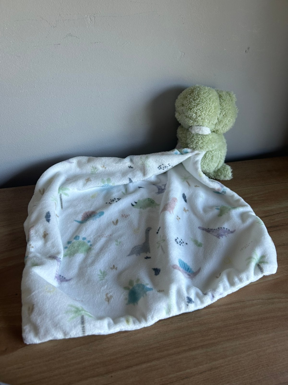 Primark early days dino knuffeldoekje knuffeldoek knuffel, Verzenden, Zo goed als nieuw, Overige typen