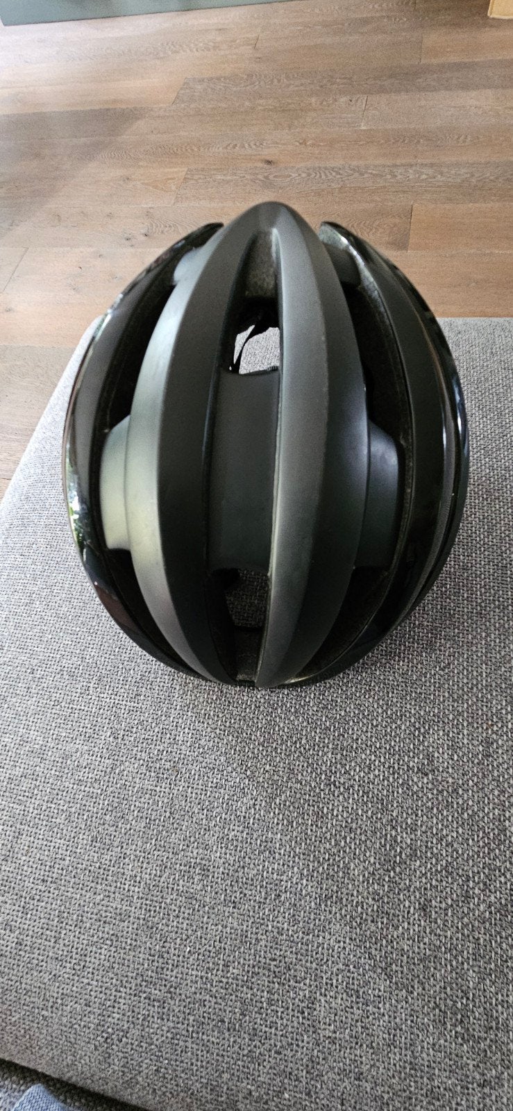 Giro Synthe II Fietshelm Zwart - Maat M, Gebruikt, Ophalen of Verzenden, Heer of Dame, M
