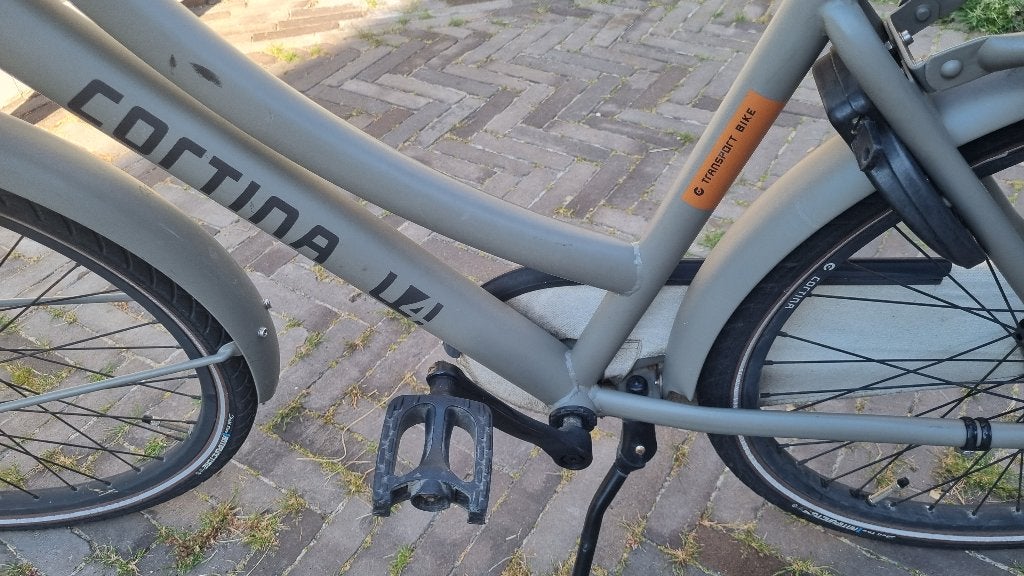 Cortina U4 (meisjesfiets) 24 inch, Terugtraprem, Gebruikt, Versnellingen, 50 tot 53 cm