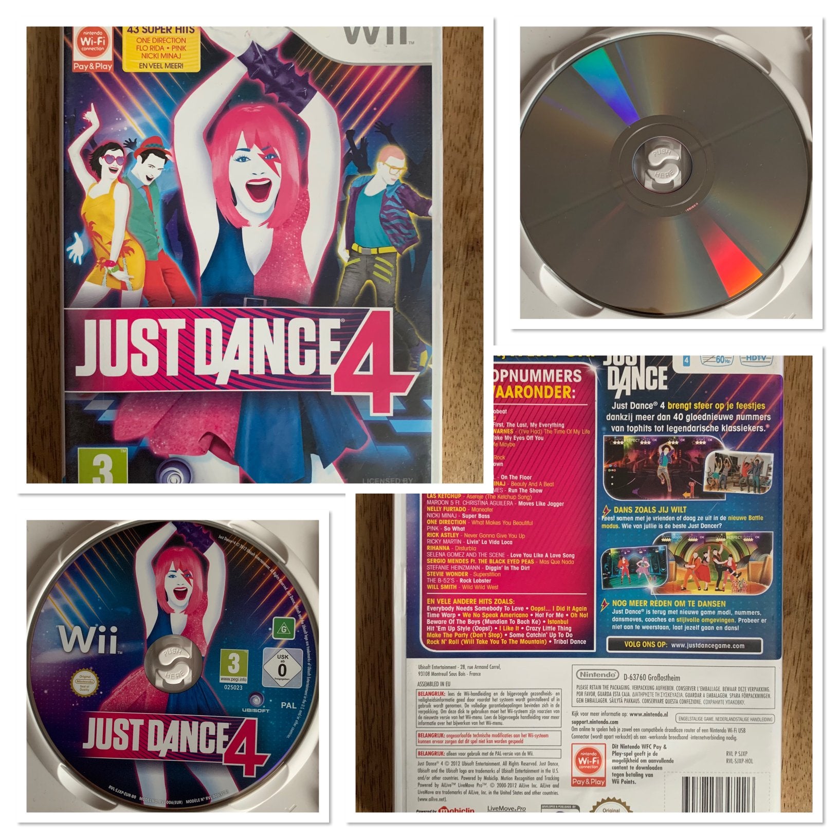 Nintendo Wii: Just Dance 4, Spelcomputers en Games, Ophalen of Verzenden