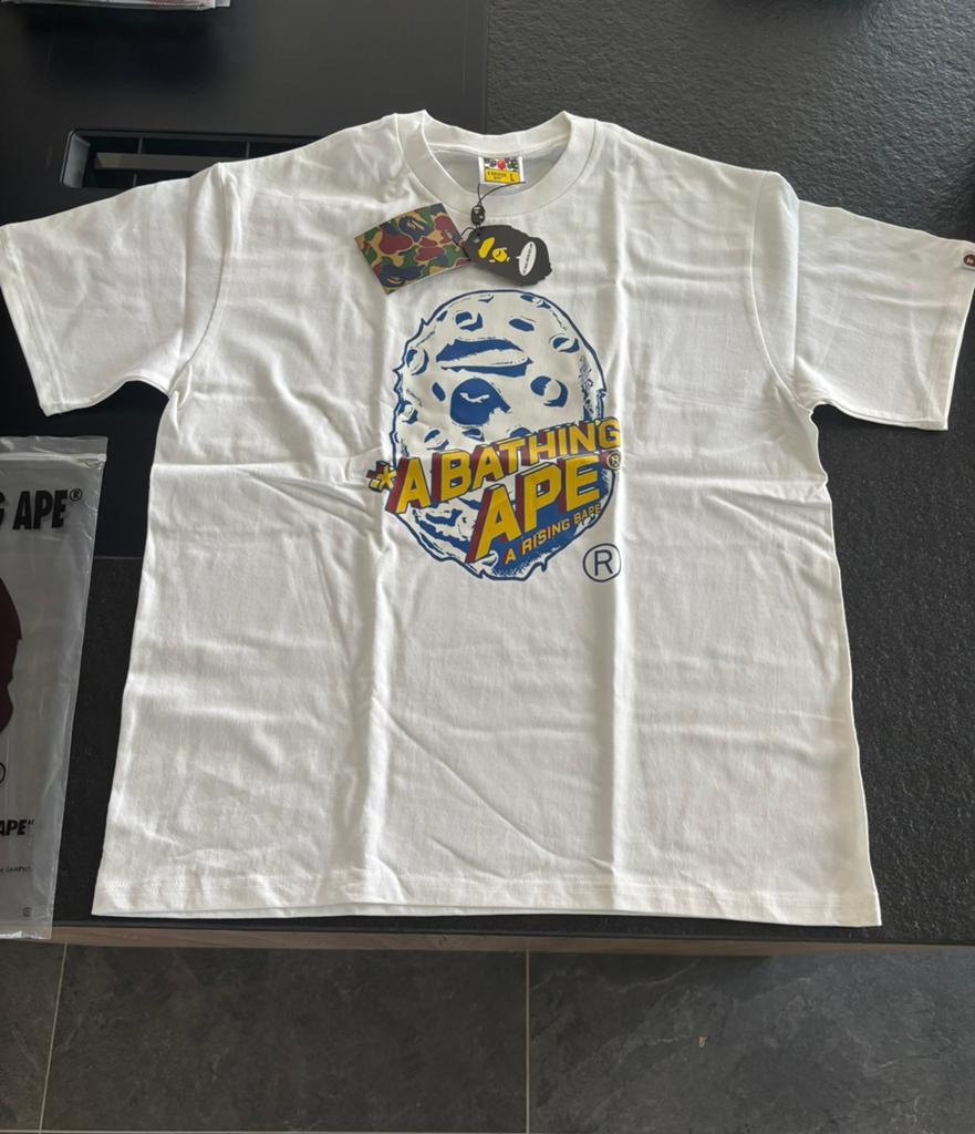 Ape shirt, Ophalen of Verzenden, Zo goed als nieuw, Maat 52/54 (L), Wit